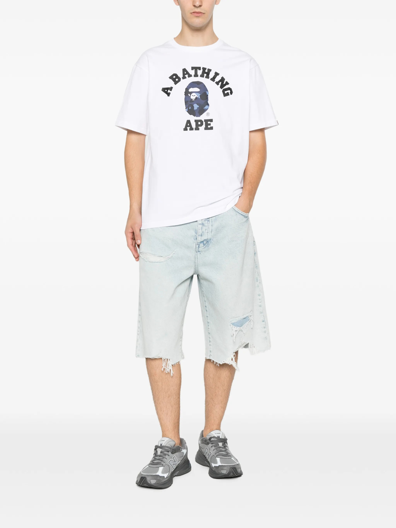 [BAPE] T-shirts Short Sleeve SS26 001TEM301019M