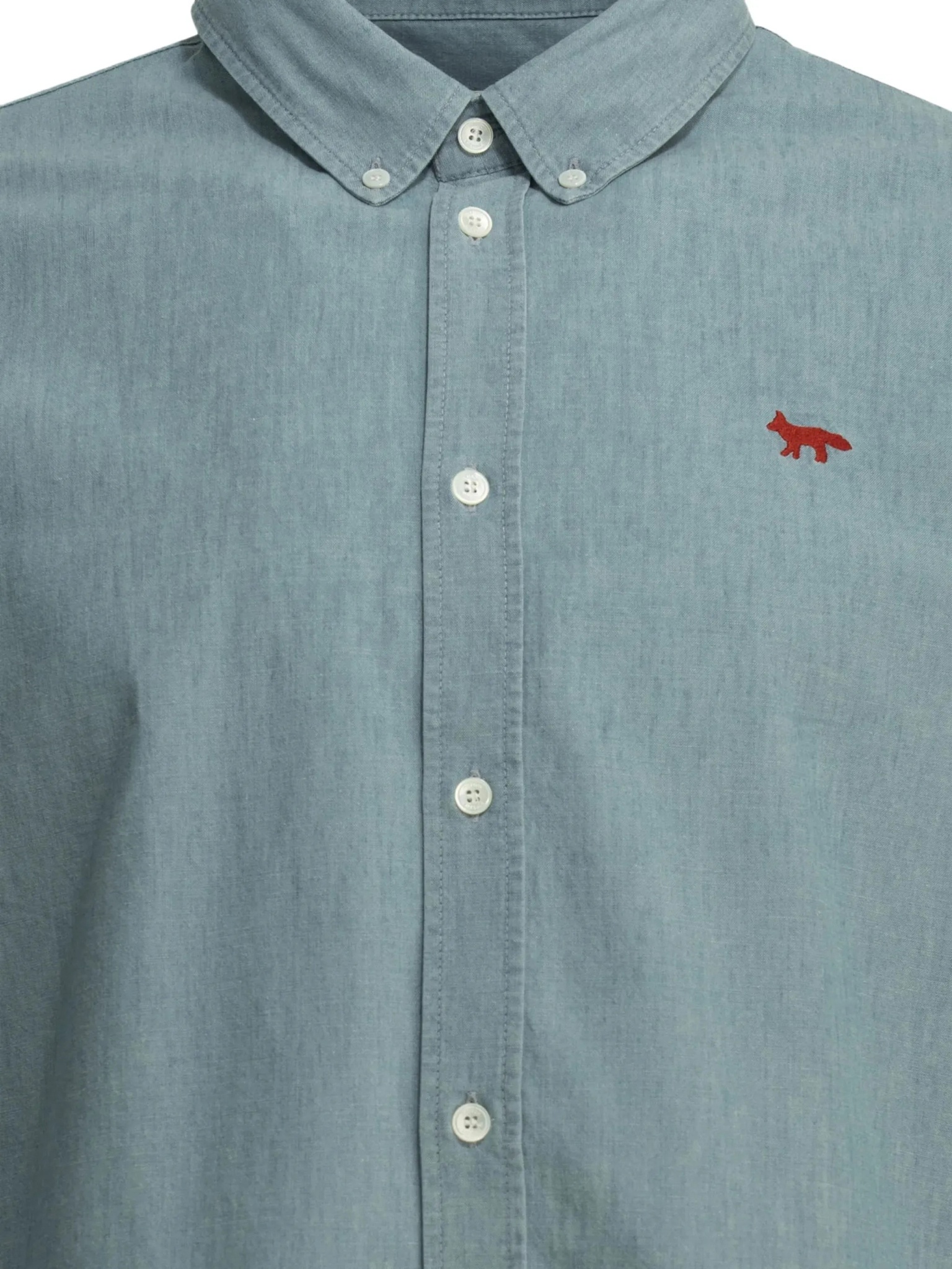 [MAISON KITSUNE] Shirts Long Sleeve SS26 QM00426WC5006