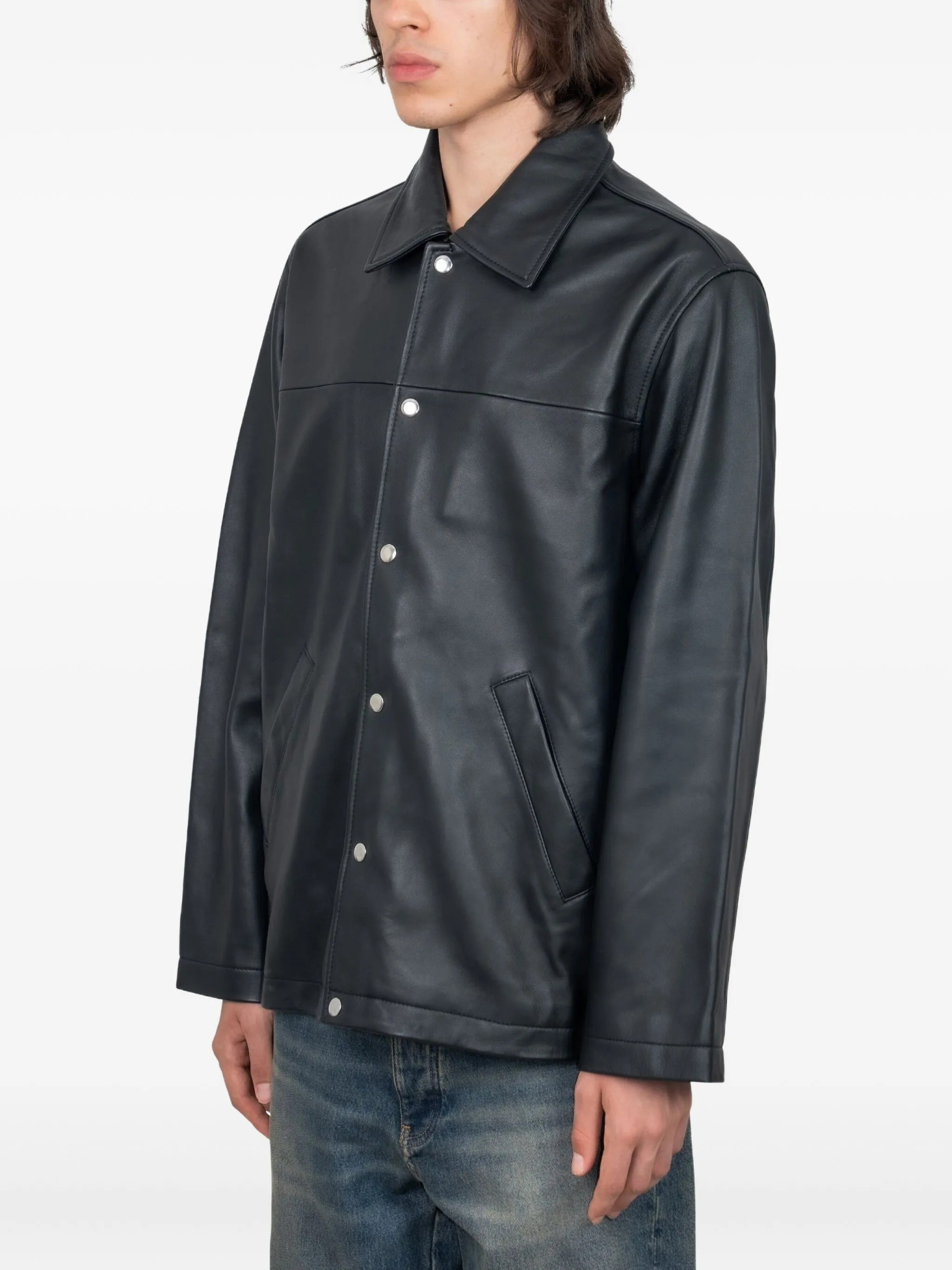 [Sunflower] Leather Jacket SS26 6043