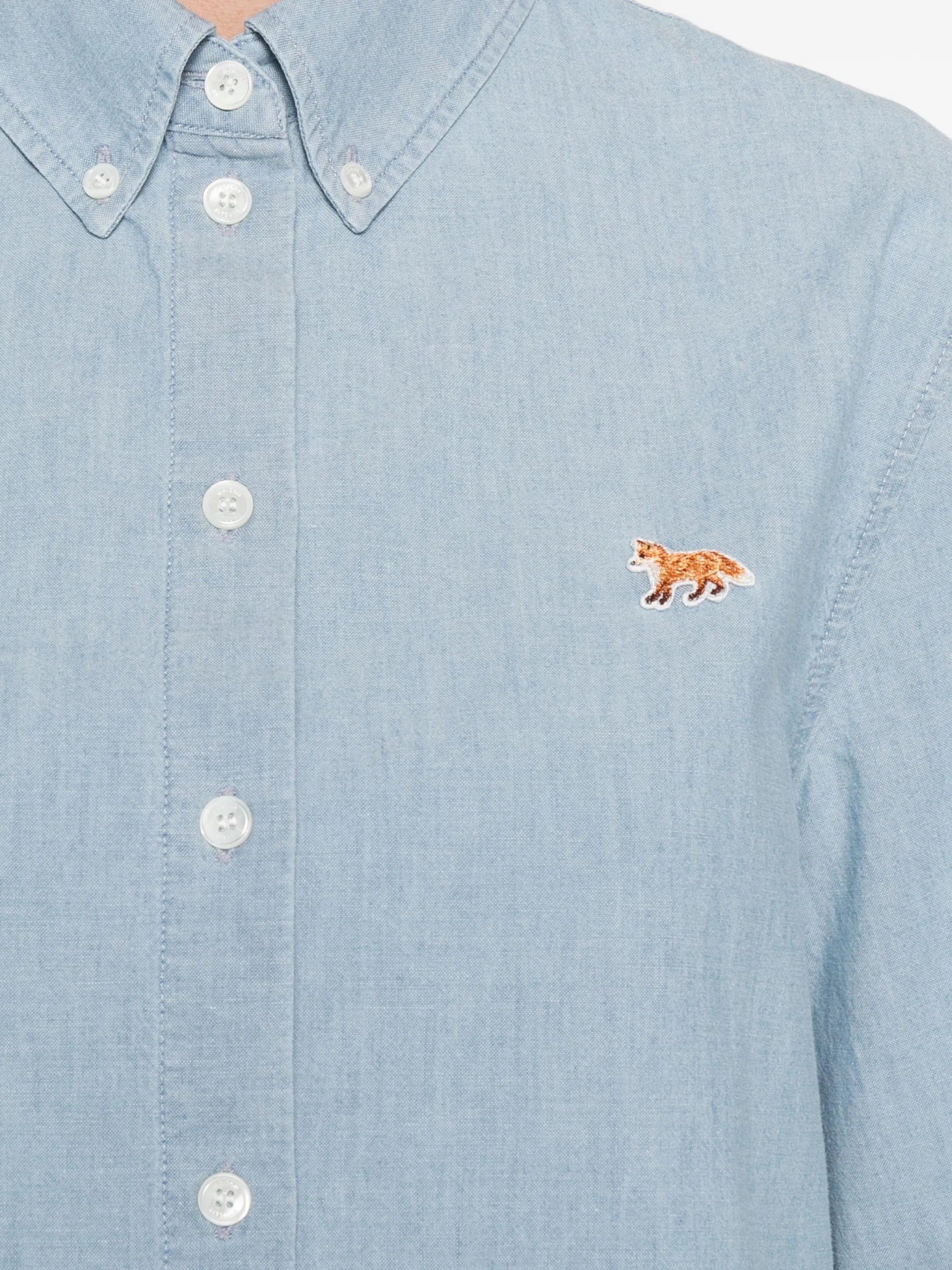 [MAISON KITSUNE] Shirts Long Sleeve SS26 QW00402WC5006