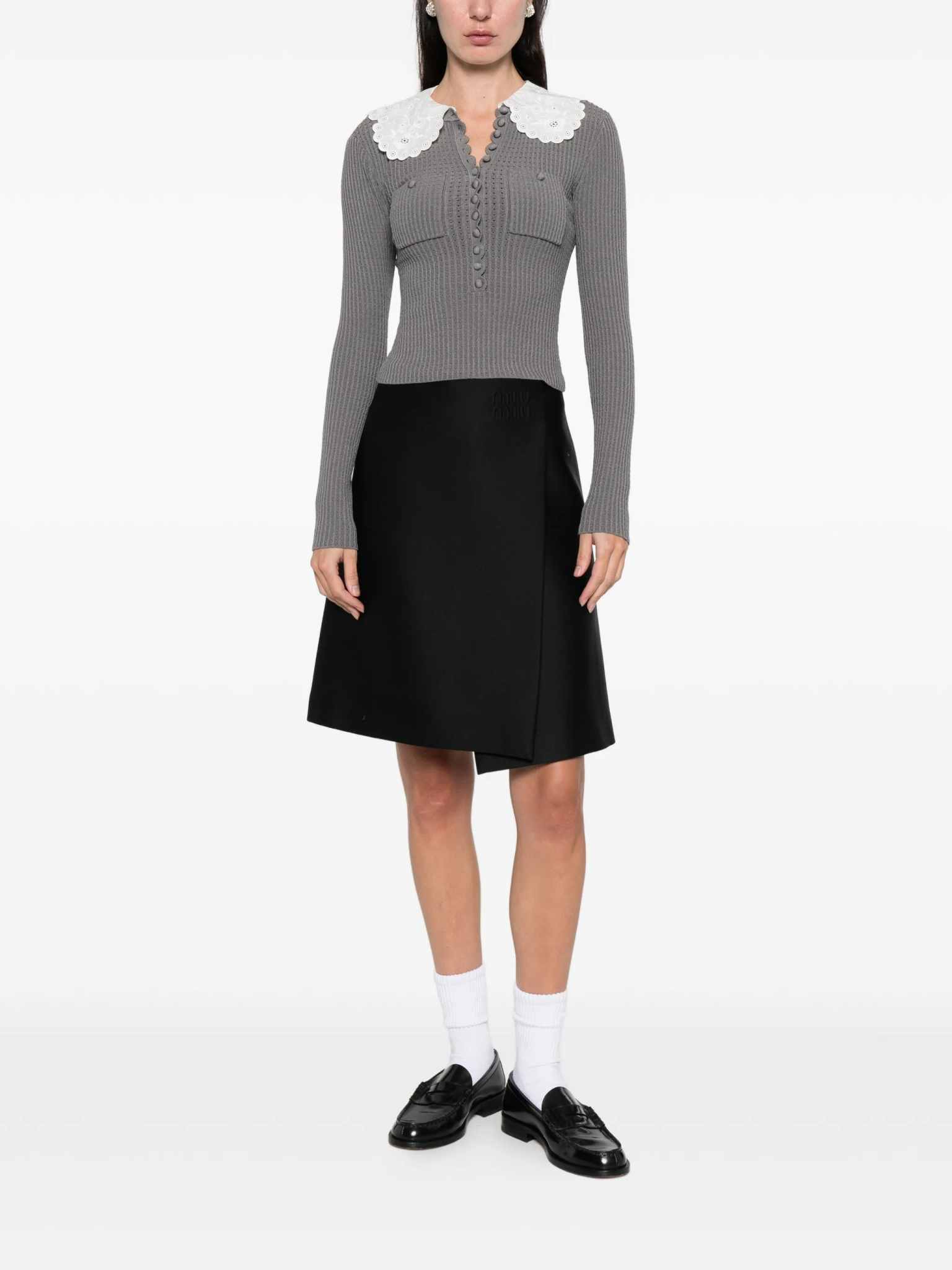 [Self-portrait] Knitwear SS26 RS26106TAGR