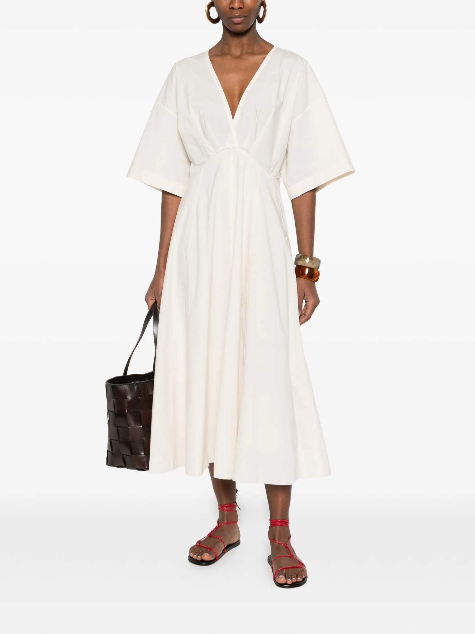 [Forte Forte] Short sleeve dress SS26 14611MYDRESS