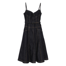 [Self-portrait] Sleeveless dress SS26 RS26815MABL