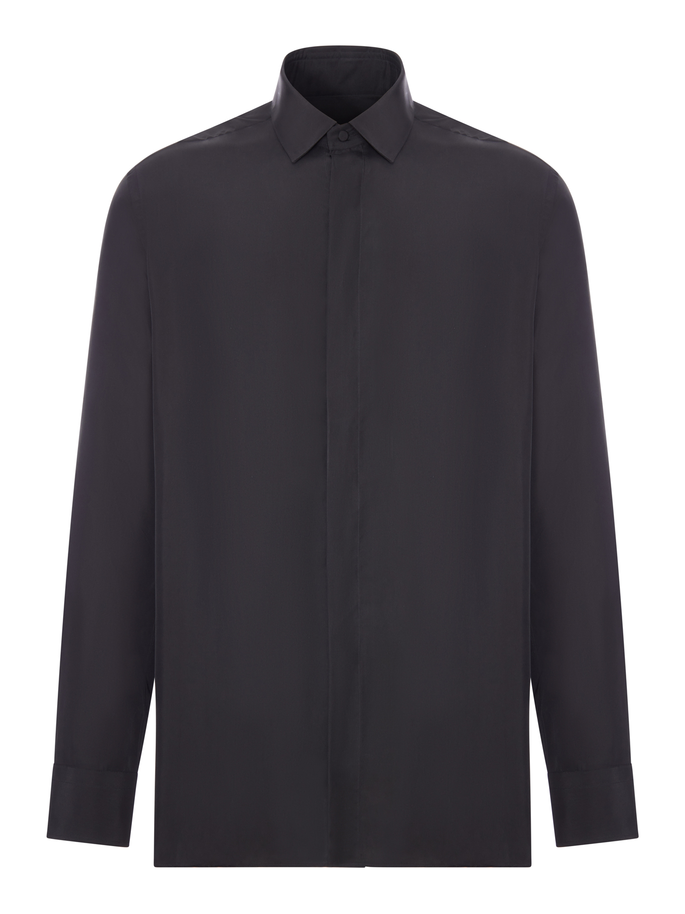 [Tom Ford] Shirts Long Sleeve FW26 HRVF04S0284NAA BLACK