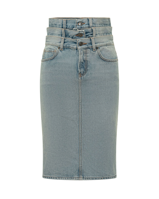 [FIORUCCI] Long skirt SS26 W26SSDSK007DN01 DN01