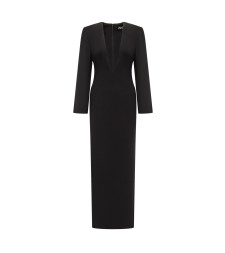[Solace London] Long sleeve dress SS26 OS46038 BLACK