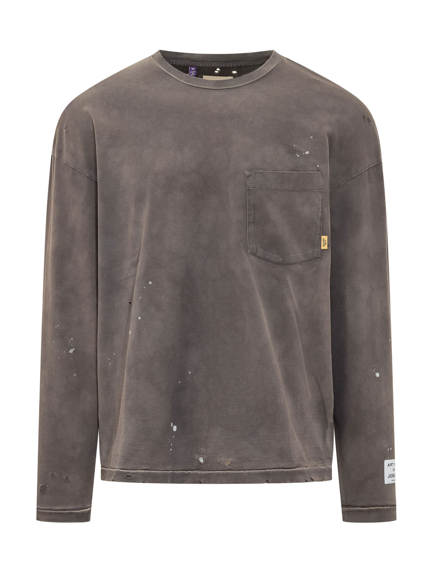 [GALLERY DEPT] T-shirts Long Sleeve SS26 TOP018 DIRTYBLACK
