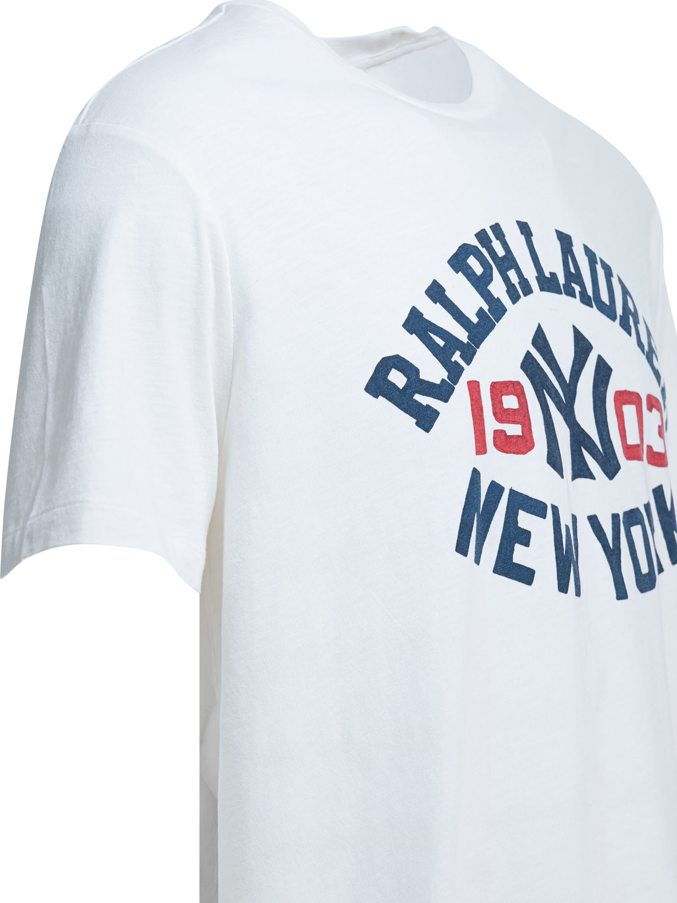 [Polo Ralph Lauren] T-shirts Short Sleeve SS26 710B14479001DECKWASH WHITE