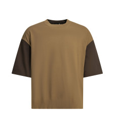 [Comme Des Garcons Homme] T-shirts Short Sleeve SS26 HQ-T004-S262 BROWN X BEIGE