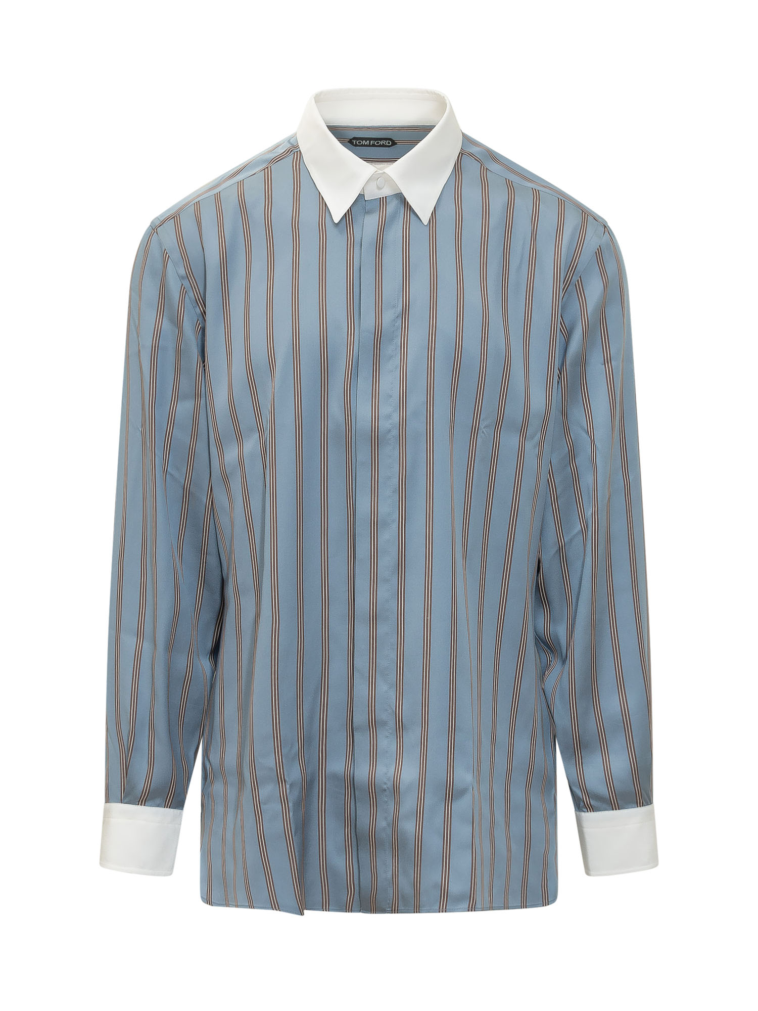 [Tom Ford] Shirts Long Sleeve SS26 HRN006FMS111 UUB