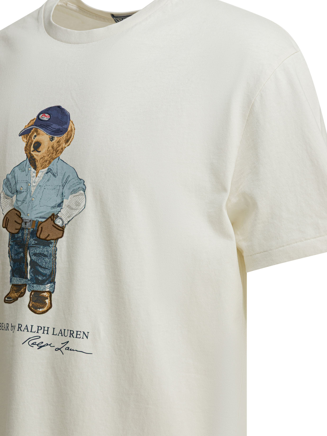 [Polo Ralph Lauren] T-shirts Short Sleeve SS26 710B14615001NEVIS DENIM