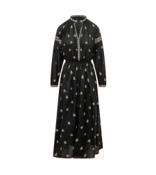 [Isabel Marant] Long sleeve dress SS26 26PRO1027FAD1J12I 01BK