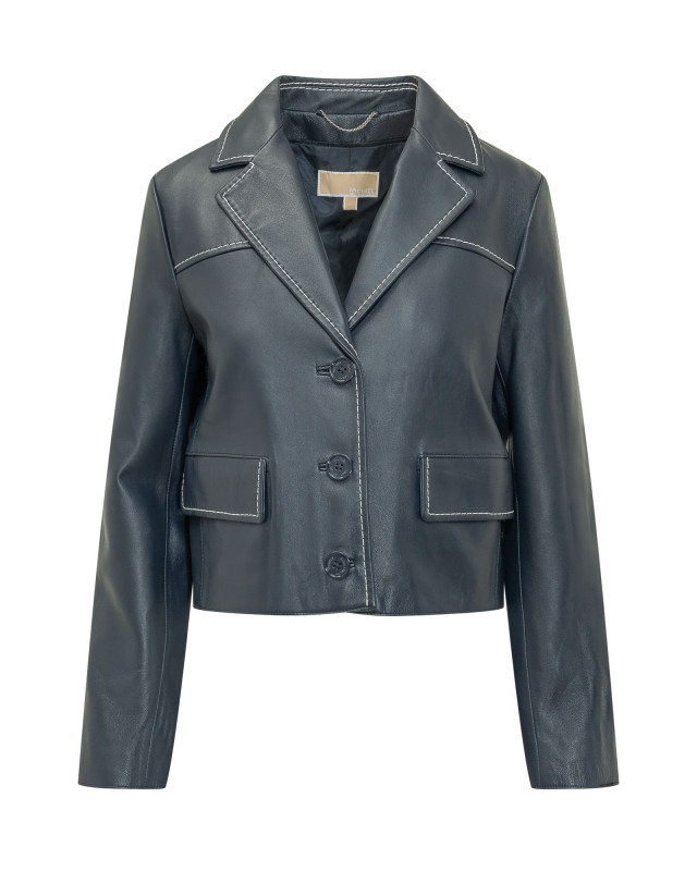 [MICHAEL MICHAEL KORS] Leather Jacket SS26 MR610D2KFN 409