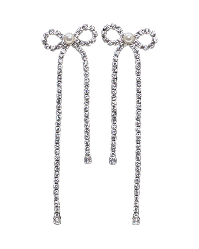[Self-portrait] Earring SS26 RS26606ESL SILVER