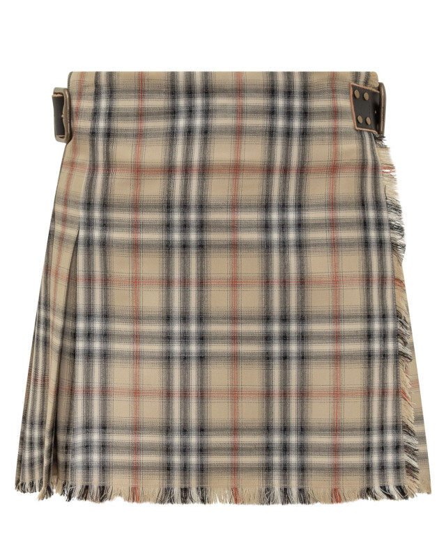 [Burberry] Mini skirt SS26 8118152 B9368