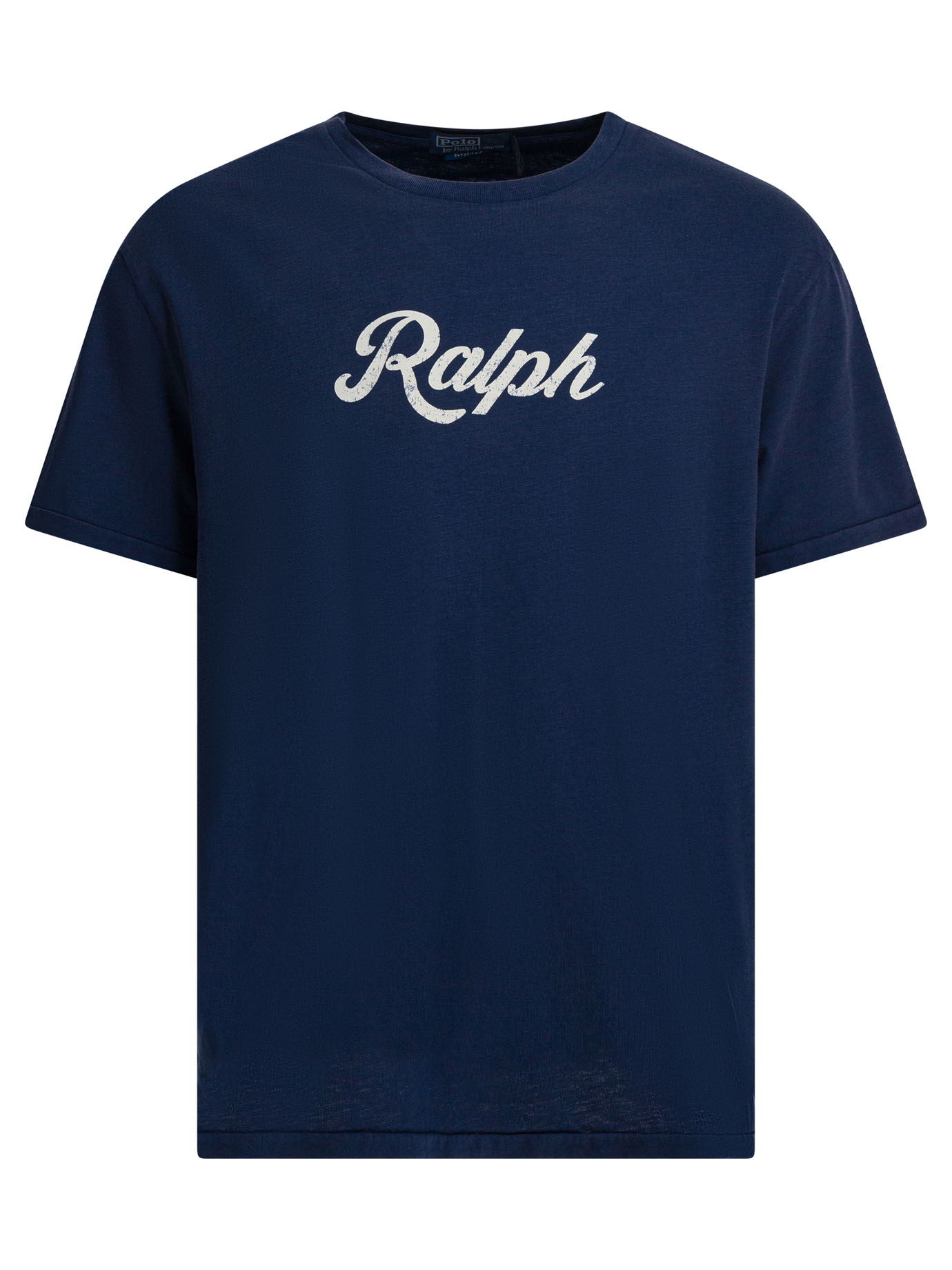 [Polo Ralph Lauren] T-shirts Short Sleeve SS26 710936401011DARK COBALT/WHITE