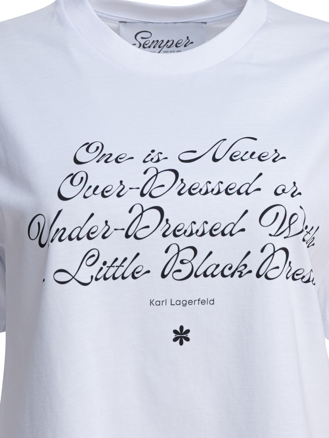[Semper] T-shirts Short Sleeve SS26 TSHIRT QUOTEKARL