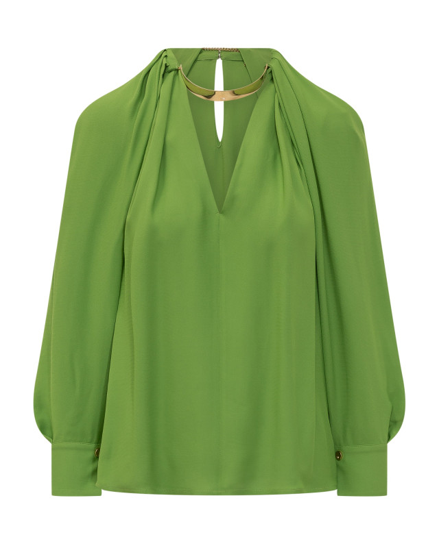 [ELISABETTA FRANCHI] Shirts Long Sleeve SS26 CA12961E2 EV3