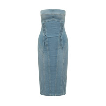[ELISABETTA FRANCHI] Sleeveless dress SS26 AJ47D61E2 192