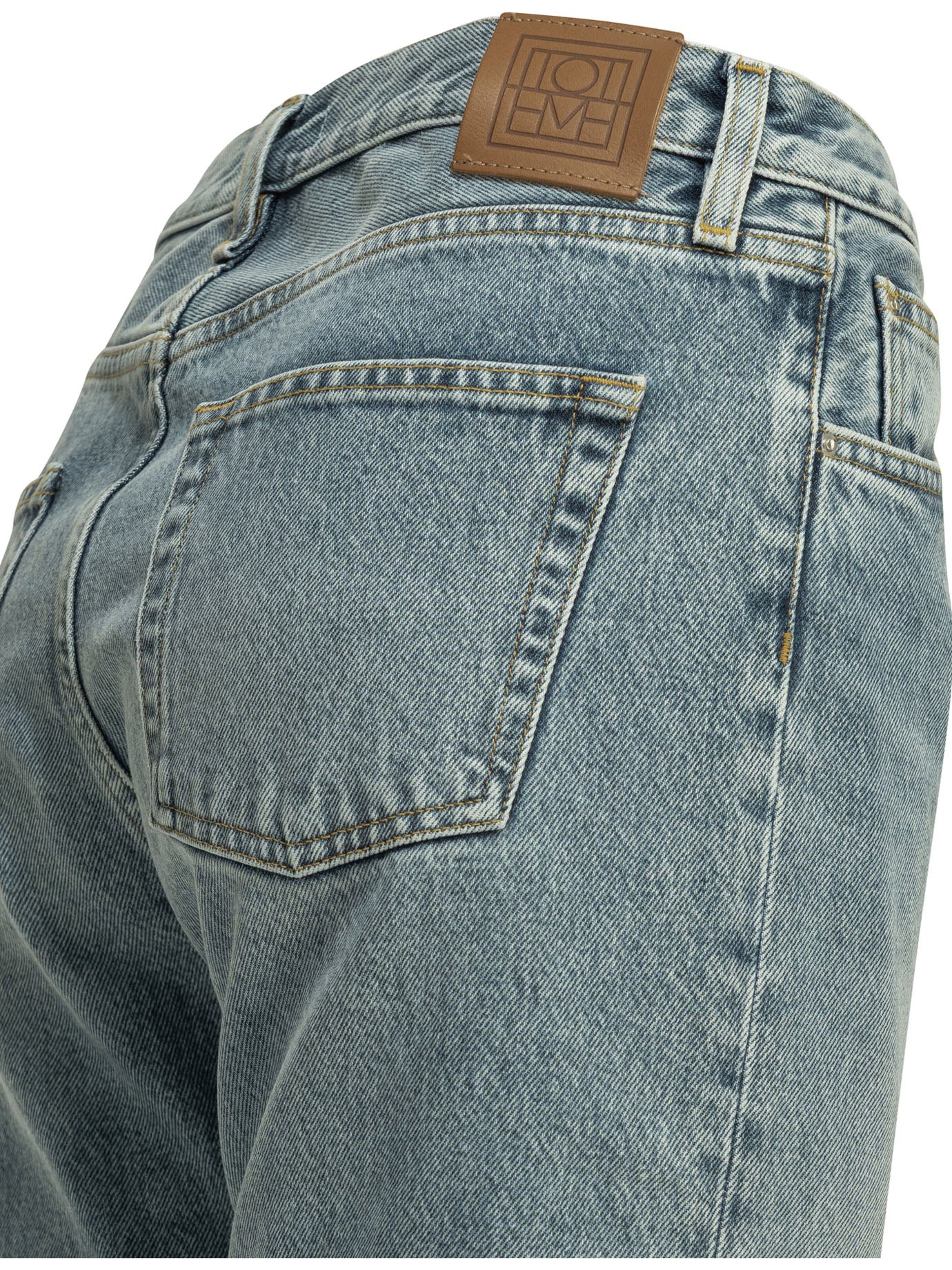 [TOTEME] Jeans SS26 222-232-741-485WORN BLUE