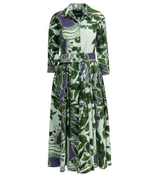 [Samantha Sung] Long sleeve dress SS26 LAURENTCOMO LAKE GARDENWHITE