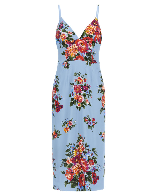 [Dolce & Gabbana] Sleeveless dress SS26 F610GTFSICEHC5ZO