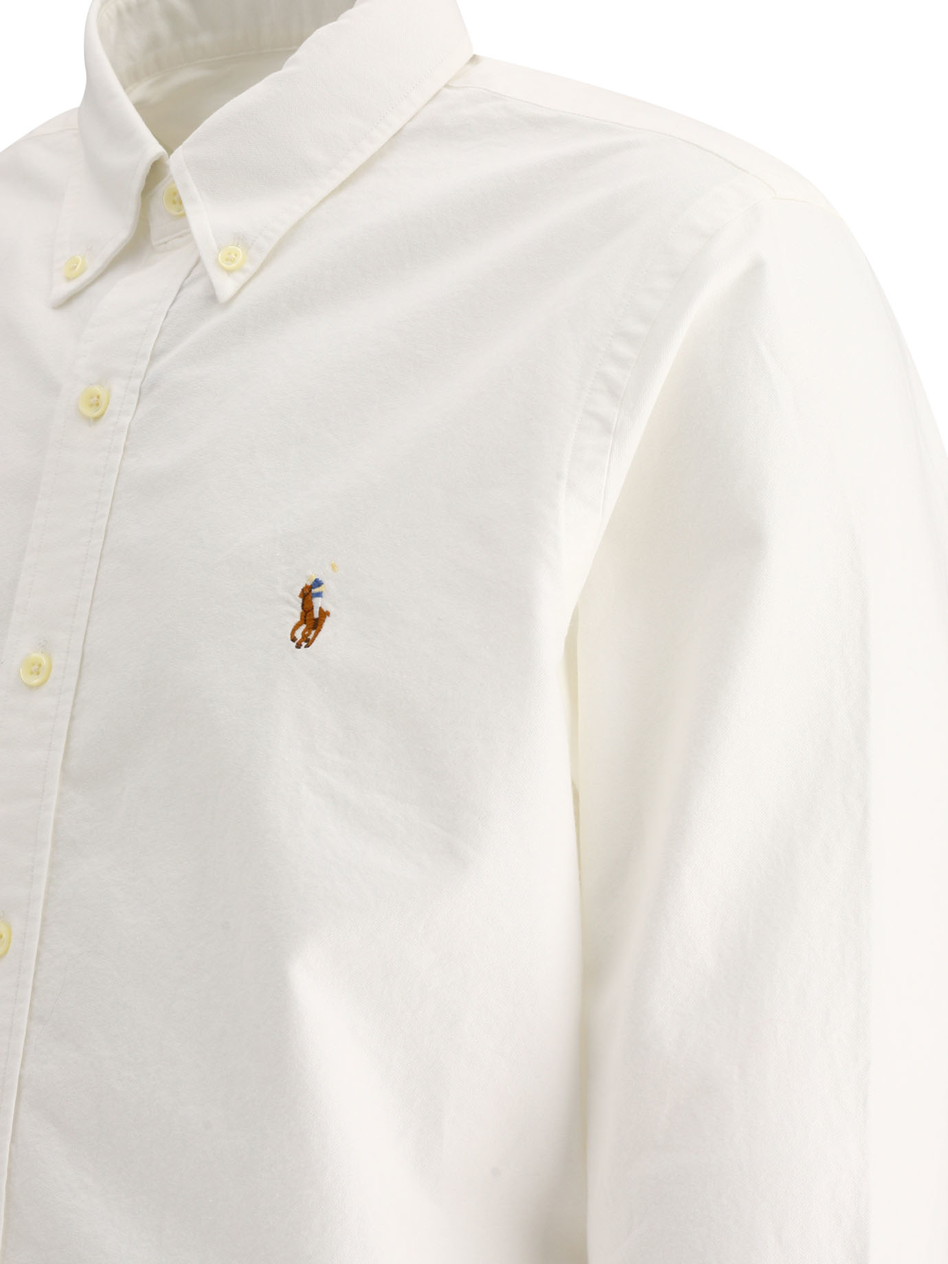[Polo Ralph Lauren] Shirts Long Sleeve SS26 710792041001WHITE