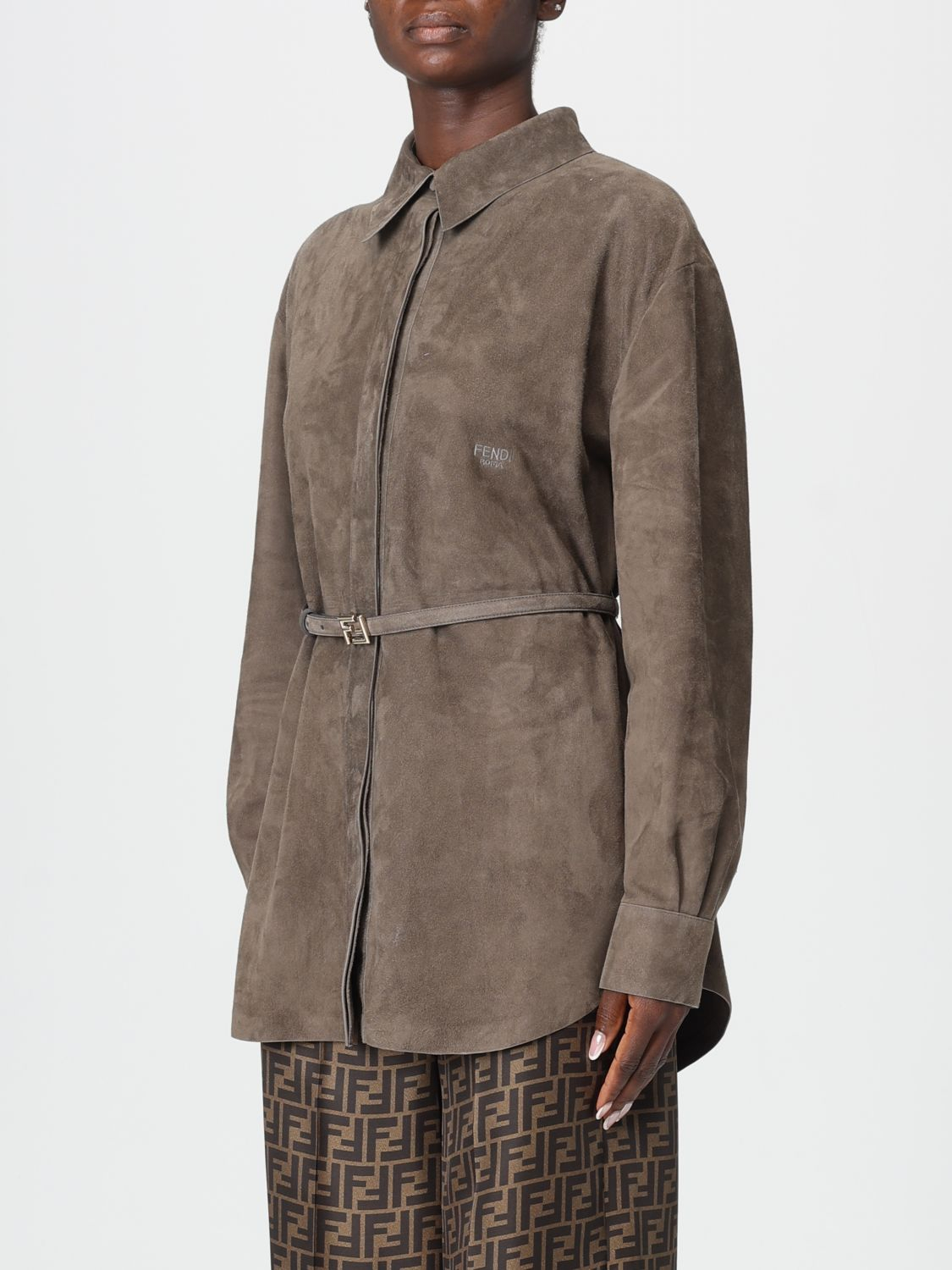 [Fendi] Shirts Long Sleeve FW25 FPT668AVRG F1T6F