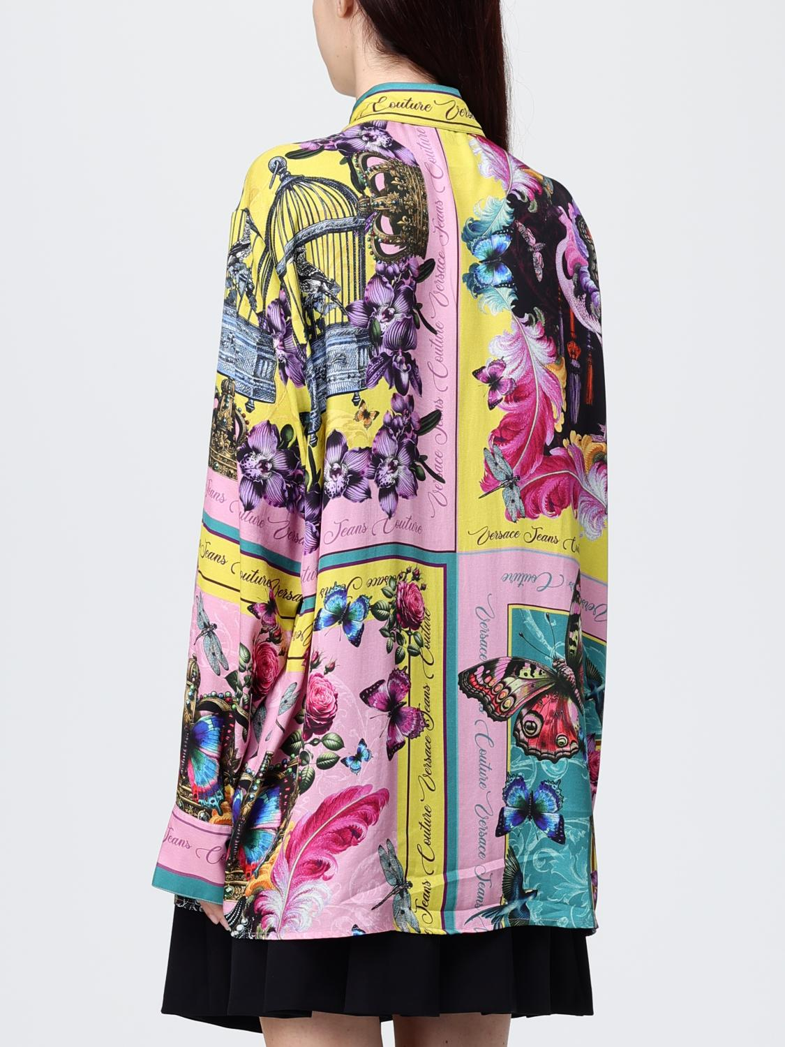 [VERSACE JEANS COUTURE] Shirts Long Sleeve FW25 79HAL2P4NS705 459