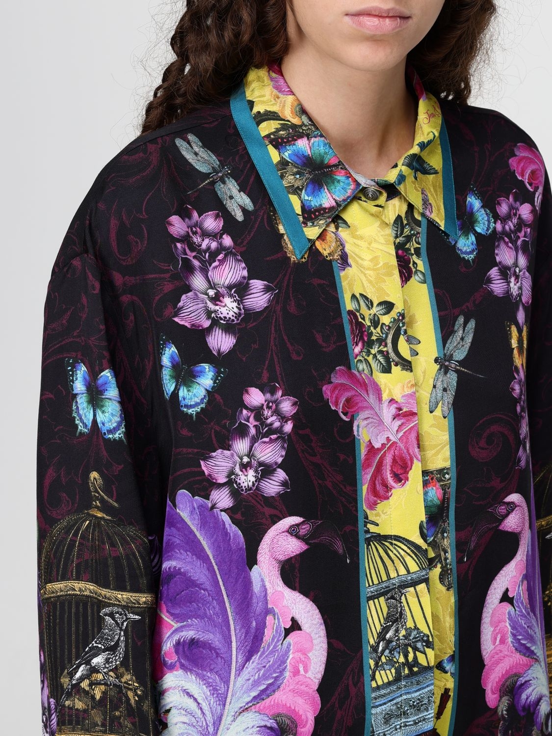 [VERSACE JEANS COUTURE] Shirts Long Sleeve FW25 79HAL2P2NS727 U39