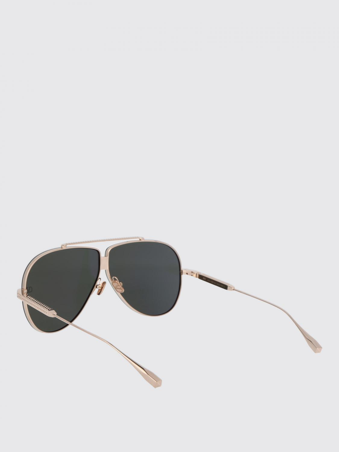 [Valentino Garavani] Sunglasses FW25 VLS-100B-64 B WHITE GOLD W/ G-15 GOLD FLASH MIRROR