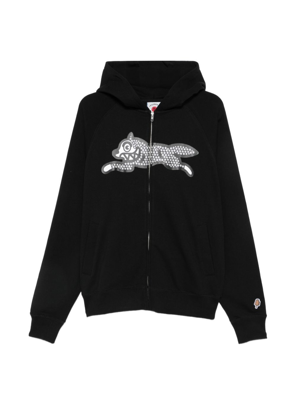 [ICECREAM] Hoodie FW26 ICZT26237BLACK