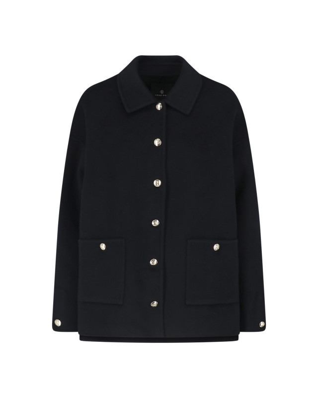 [Anine Bing] Casual Jacket FW26 A 01 10442 BLK26BLACK CASHMERE BLEND