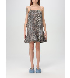 [GANNI] Sleeveless dress FW25 J1661 943