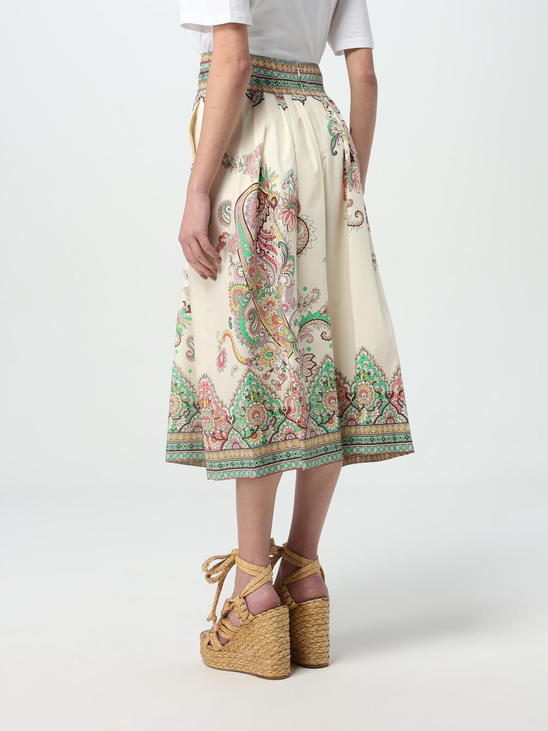 [Etro] Midi skirt SS25 WRFA011299SP5B8 X0802