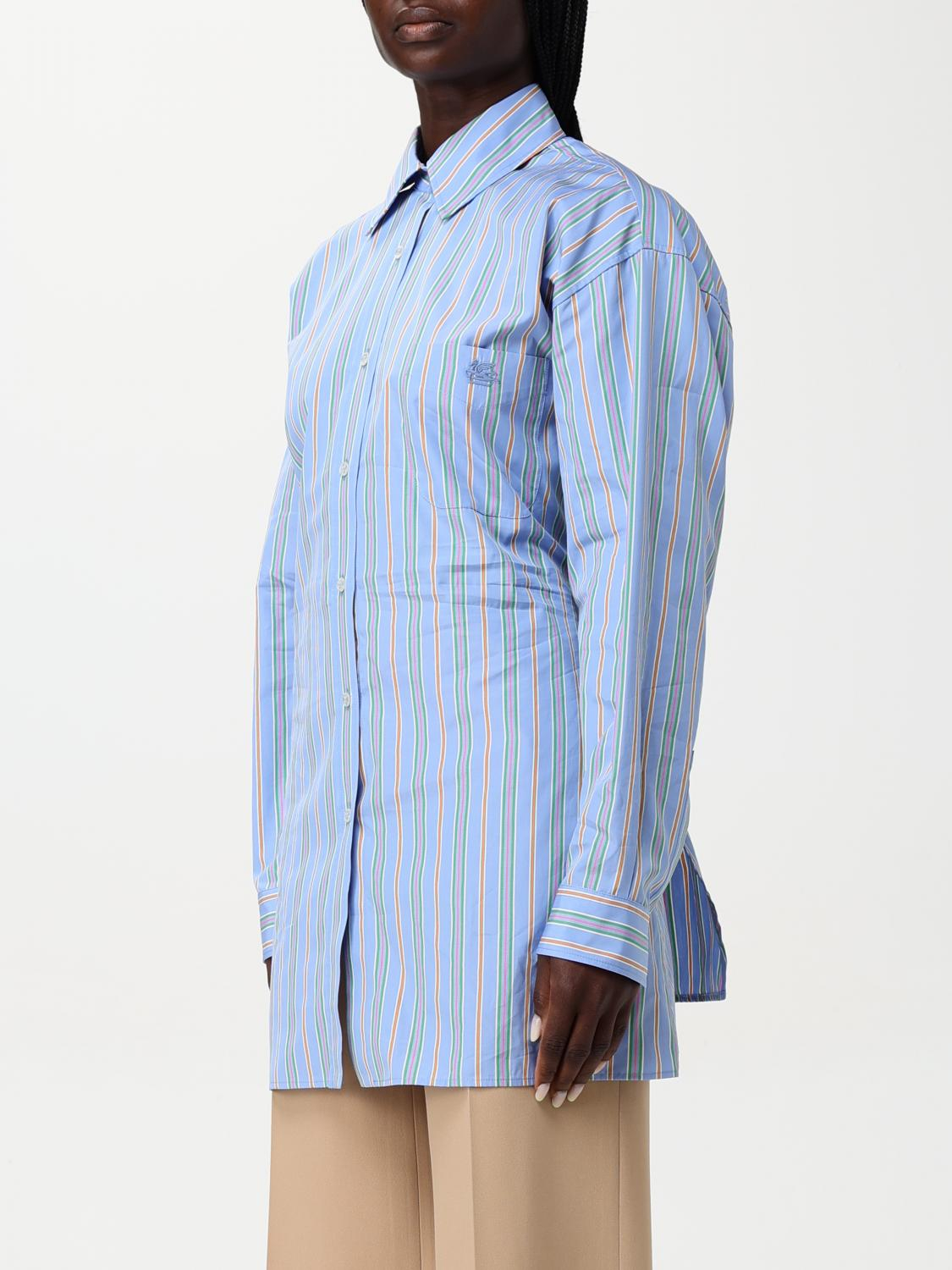 [Etro] Shirts Long Sleeve SS25 WRIA005699TR576 S9880