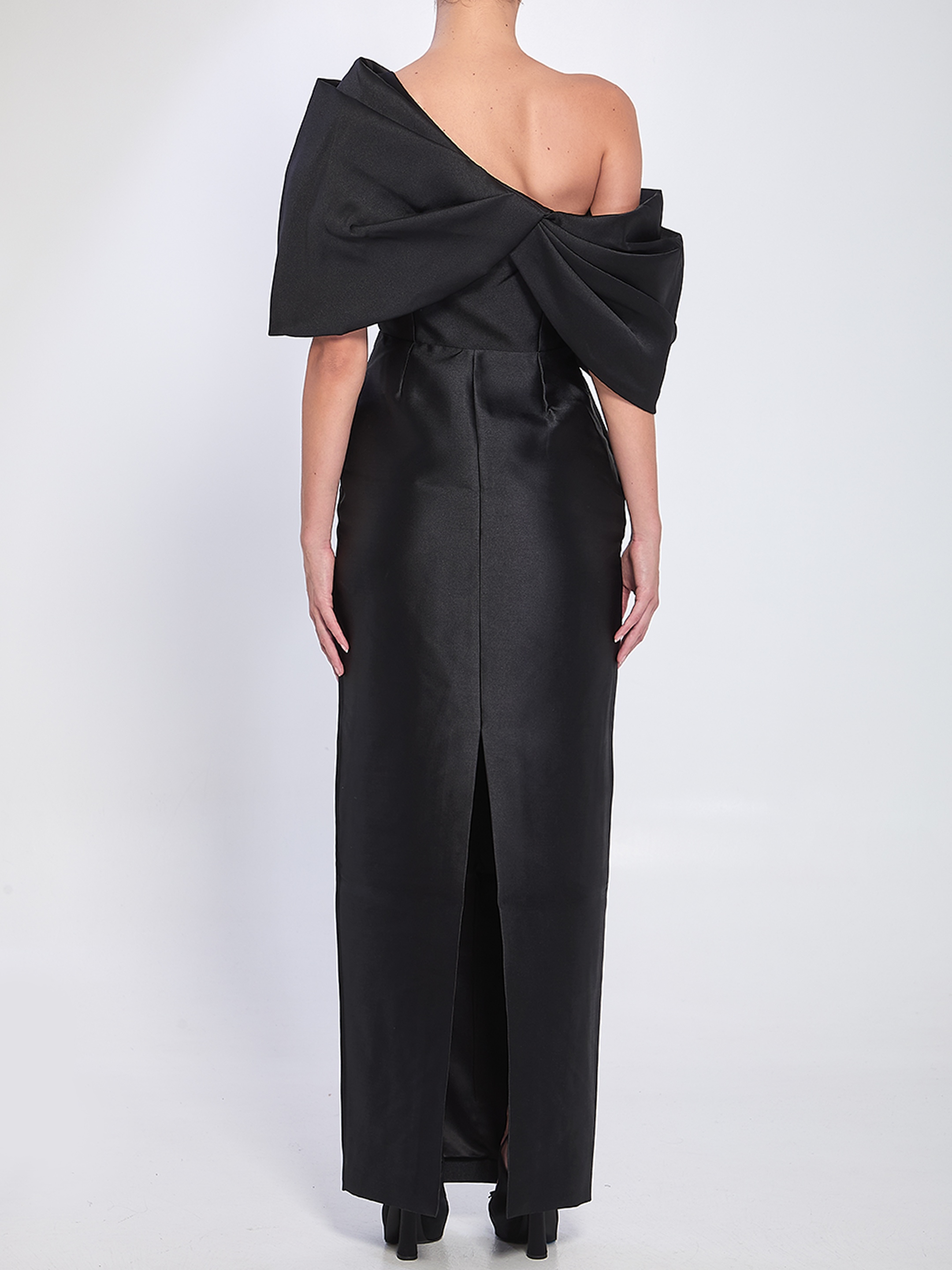 [Solace London] Sleeveless dress FW25 OS44006__BLACK