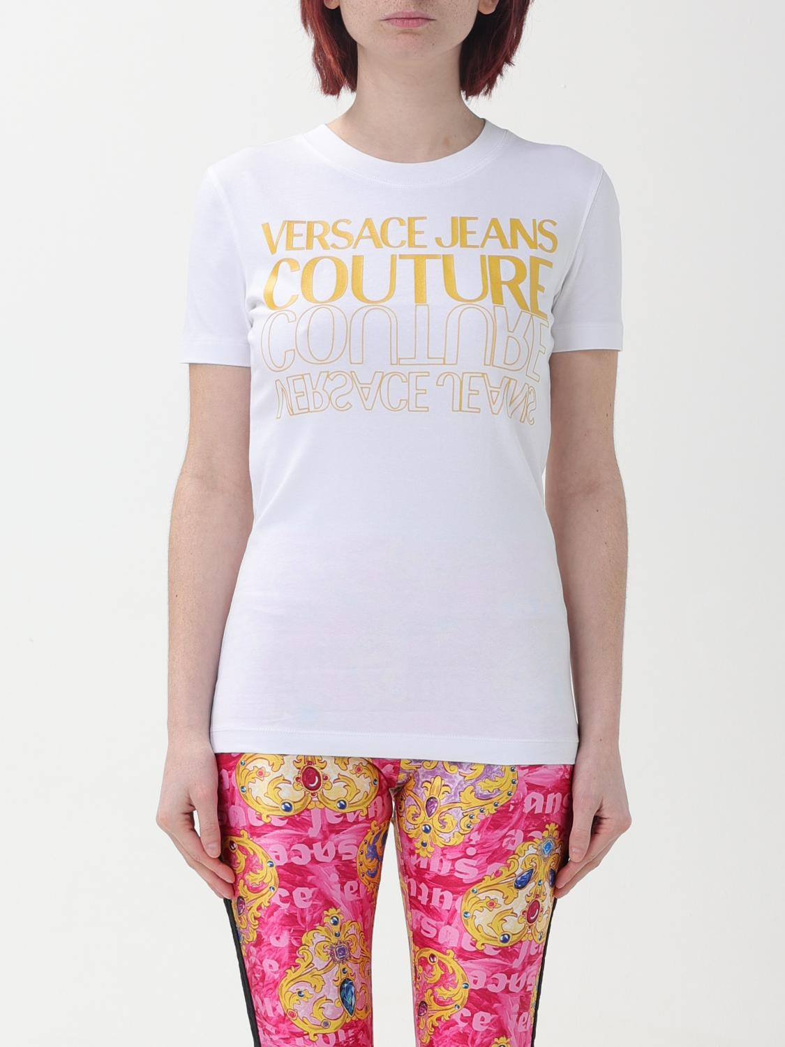 [VERSACE JEANS COUTURE] T-shirts Short Sleeve SS24 76HAHC00CJ02C G03