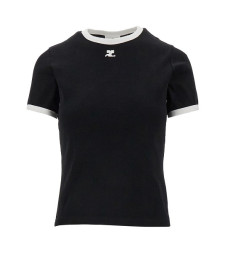 [Courreges] T-shirts Short Sleeve FW26 VESJTS017JS0070.9901-9901