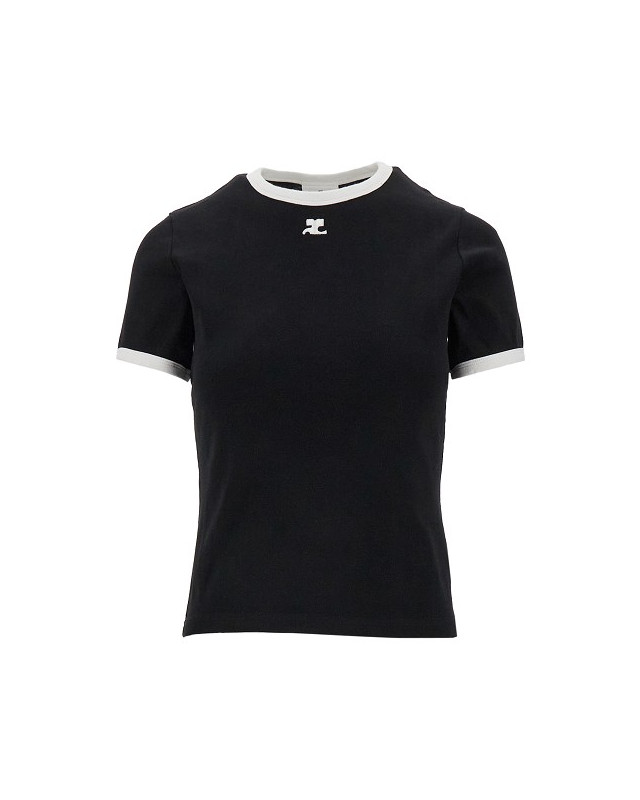 [Courreges] T-shirts Short Sleeve FW26 VESJTS017JS0070.9901-9901
