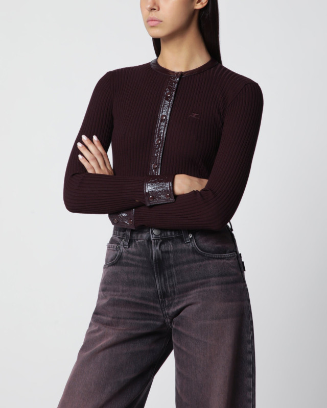 [Courreges] Cardigan FW26 326MGI056FI0001
