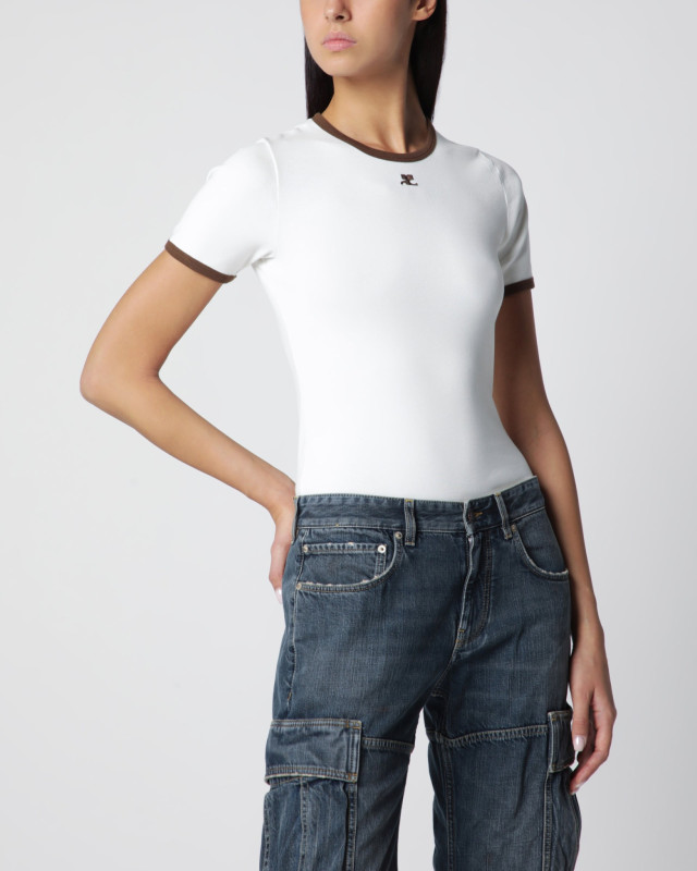 [Courreges] T-shirts Short Sleeve FW26 125JTS017JS0203
