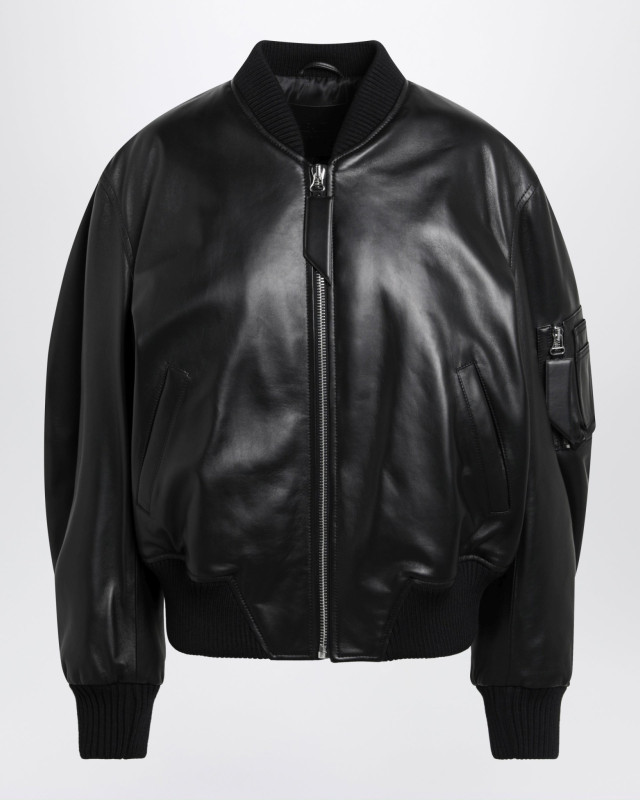 [The Attico] Leather Jacket FW26 261WCB00004LBT128AA