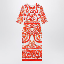 [DOLCE&GABBANA] Short sleeve dress FW26 F6EAJTGDDRJ