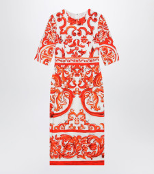 [DOLCE&GABBANA] Short sleeve dress FW26 F6EAJTGDDRJ