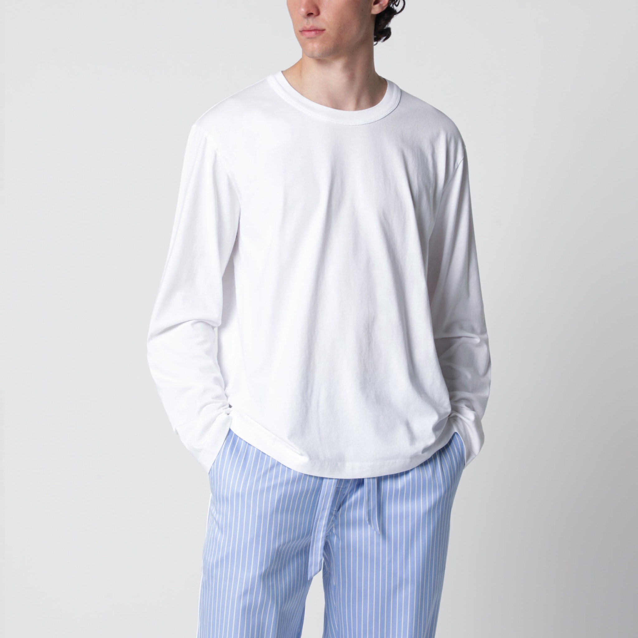 [Tekla] T-shirts Long Sleeve FW26 SLPNG-TS-LS-4CO