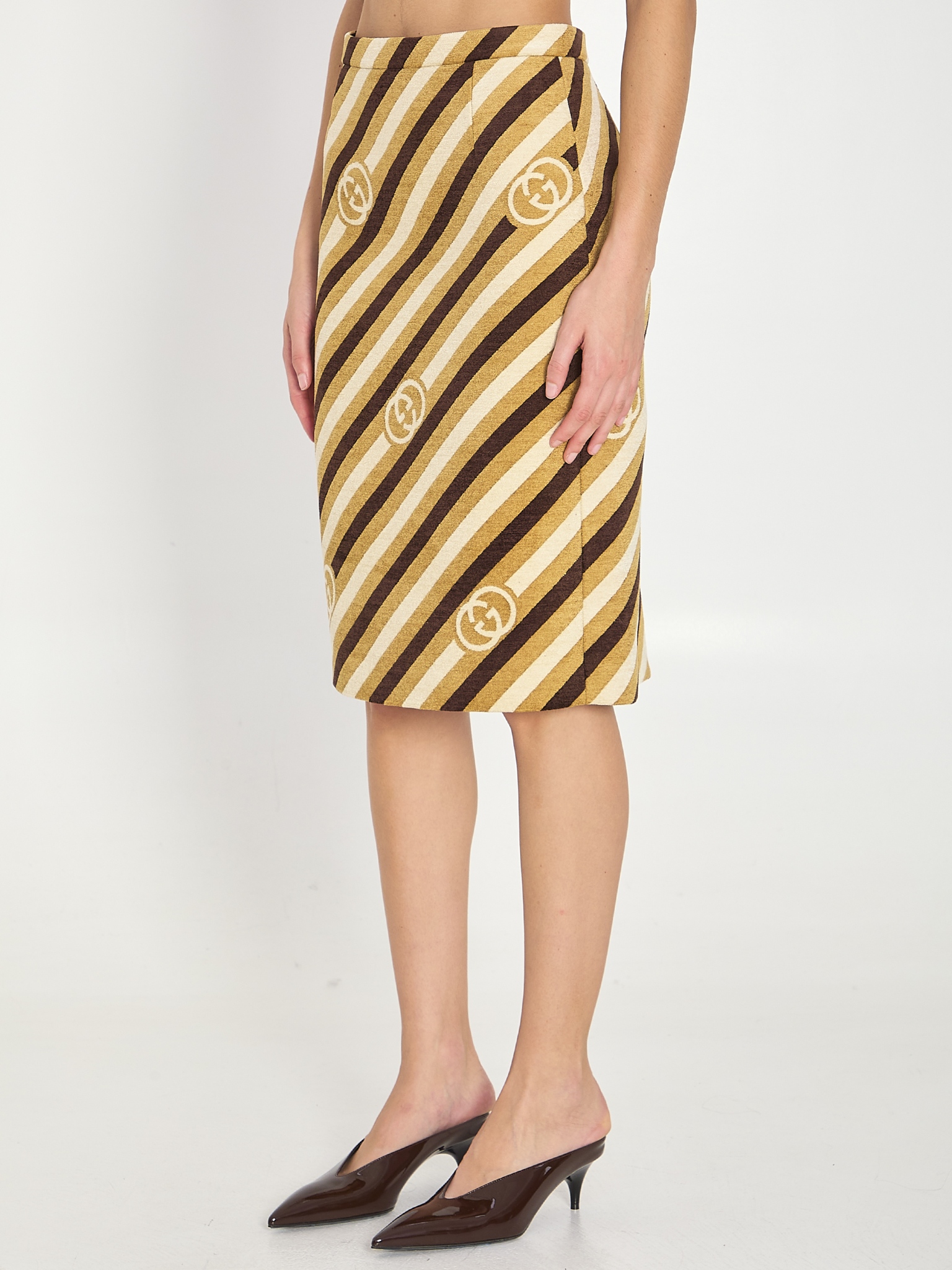 [Gucci] Midi skirt SS26 854626_ZAUMT_2006