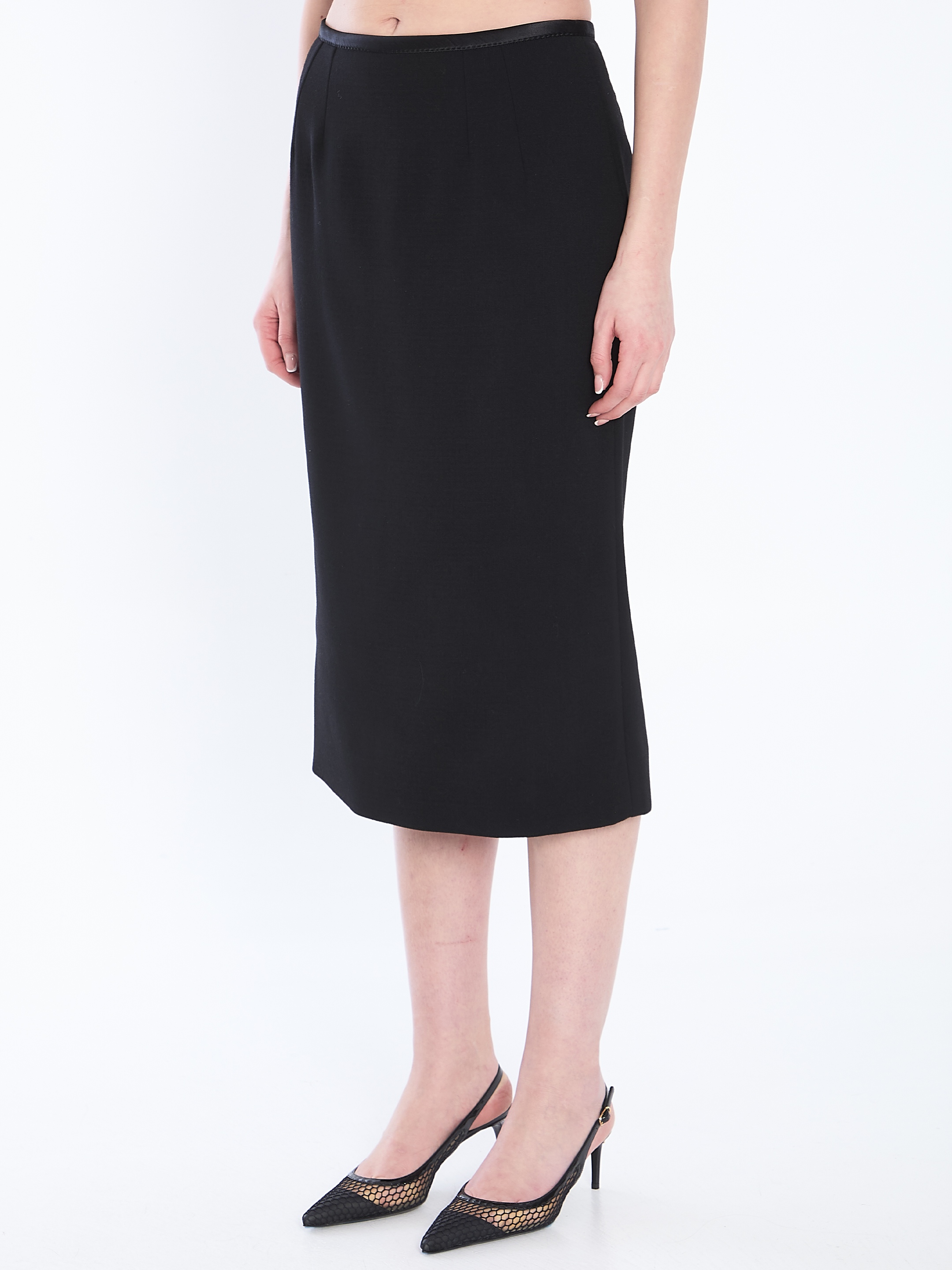 [DOLCE&GABBANA] Midi skirt FW25 F4BBPT_FUBD2_N0000