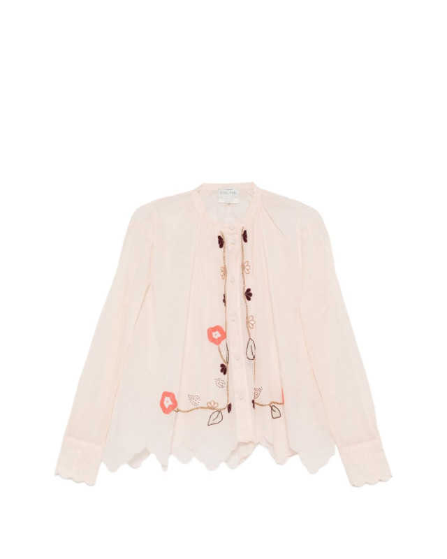 [Forte Forte] Shirts Long Sleeve SS26 14851MYSHIRTNUDE