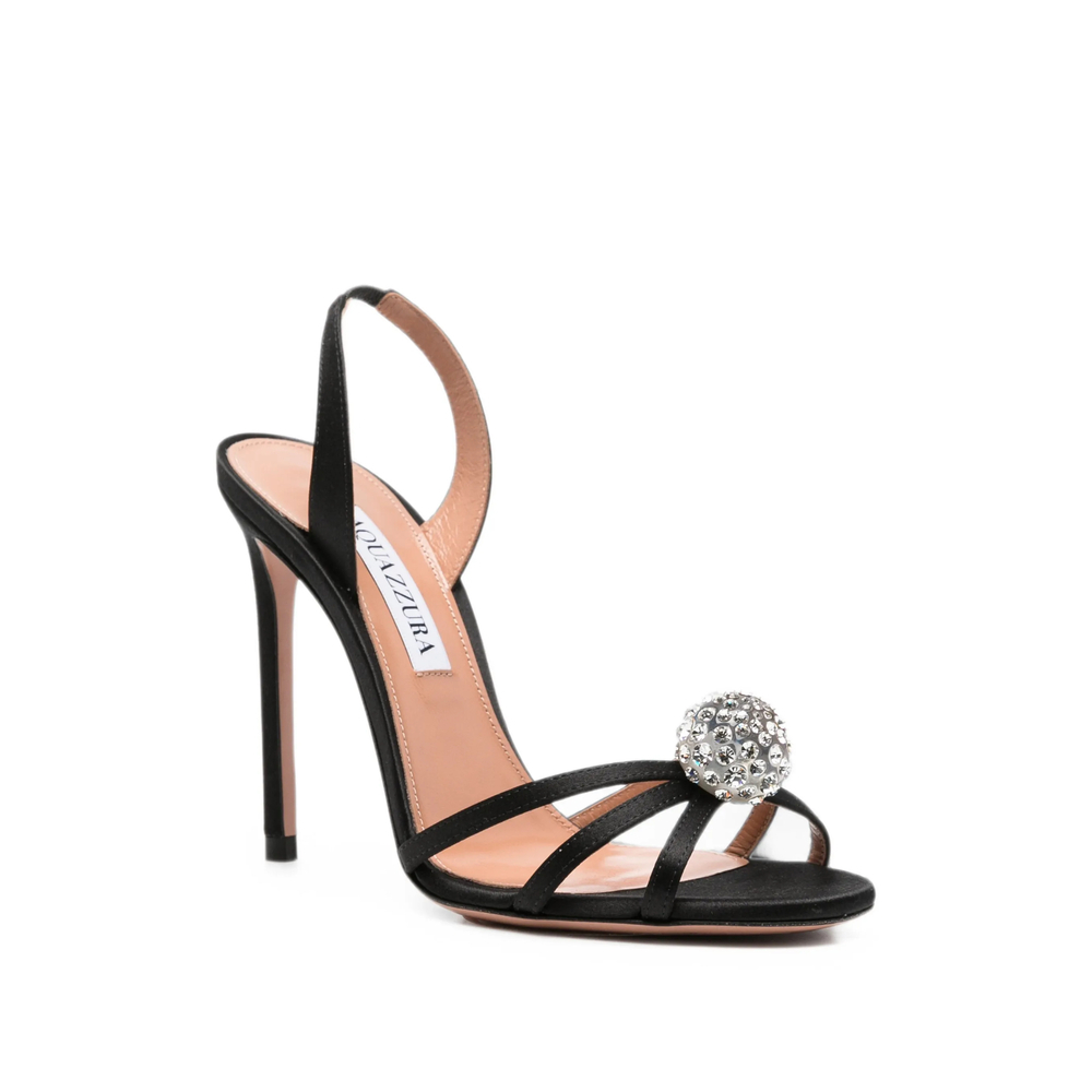 [Aquazzura] Sandals FW26 CYUHIGS0 SAT-000 BLACK